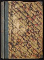 Bajza József Összegyűjtött munkái. Második, bővített kiadás Toldy Ferencz által. I-II. kötet egybekötve. Pest 1861. Heckenast. 222p. korabeli félvászon kötésben