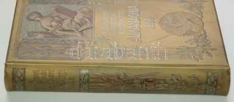 A Budapesti Ujságirók Egyesülete almanachja. Szerkesztik Cziklay Lajos és Szatmári Mór.
Bp. 1906. Ko...