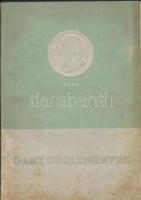 1933 Ganz közlemények: benne a Budapest Hegyeshalomi vasútvonal villamosítása. Magyar és angol nyelv...