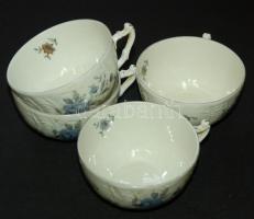 4 személyes jelzett Hans & Czjzek csehszlovák porcelán teás készlet kancsóval /
Hans c Czjzek ch...