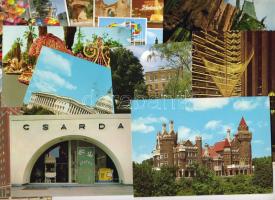 30db vegyes Amerika képeslap