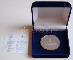 1996. "Honfoglalás 1100. évfordulója" Ag(925) emlékérem (93,31g/50mm) T:PP Csak 500db! Dís...