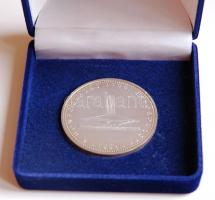 1996. "Honfoglalás 1100. évfordulója" Ag(925) emlékérem (93,31g/50mm) T:PP Csak 500db! Dís...