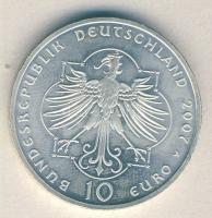 Németország 2007. 10€ Ag "Árpád-házi Szent Erzsébet" T:BU
Germany 2007. 10 Euro ...