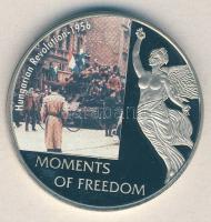 Libéria 2006. 10$ "Szabadság pillanatai-Magyar Forradalom 1956." multicolor T:PP Liberia 2006. 10 Dollars "Moments of Freedom-Hungarian Revolution 1956." multicolor C:PP