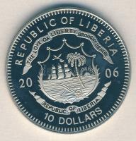 Libéria 2006. 10$ "Szabadság pillanatai-Magyar Forradalom 1956." multicolor T:PP
Liberia 2...
