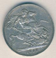 Nagy-Britannia 1890. 1Cr Ag "Viktória" T:3
Great Britain 1890. 1 Crown Ag "Victoria&q...