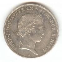 Ausztria 1841A. 1/2 Tallér Ag "I.Ferdinánd", Bécs 14,03g (d=30mm) T:2
Austria 1841A 1/2 Th...