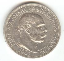 1907KB. 5K Ag "Koronázási évforduló" T:2-