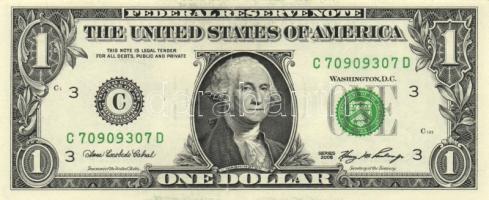 Amerikai Egyesült Államok 1995. 1$ "L" (2x) egymás utáni sorszámmal + 2006. 1$ "C&quo...