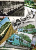 10db HÉV képeslap+fotó)