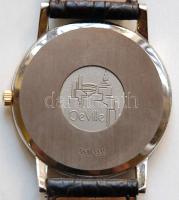 2002 Omega De Ville hibátlan állapotú naptáros férfi karóra eredeti dobozában garanciajeggyel. Doboz...