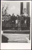 Kassa entry of the Hungarian troops, Horthy (small tear)