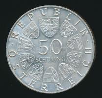 Ausztria 1969. 50Sch Ag "I. Maximilian" T:2 Austria 1969. 50 Schilling Ag "Maximilian" C:XF