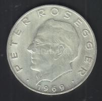 Ausztria 1969. 25Sch Ag "Peter Rosegger" T:2 
Austria 1969. 25 Schilling Ag "Peter Ro...
