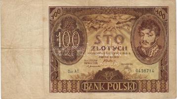 Lengyelország 1932. 100Zl T:II