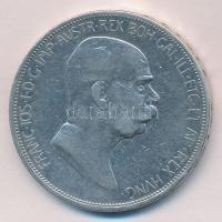 Ausztria 1908. 5K Ag "Jubileum" T:3
Austria 1908. 5 Corona Ag "Jublilee" C:F