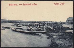Nezsider fishermen on the Fertő