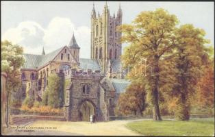 Canterbury The Dark Entry and Cathedral s: A. R. Quinton