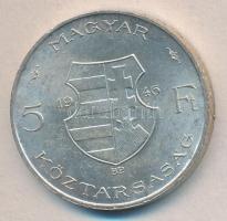 1946. 5Ft Ag "vastag Kossuth" T:2+ ph.