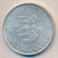 1946. 5Ft Ag "vastag Kossuth" T:2 ph.