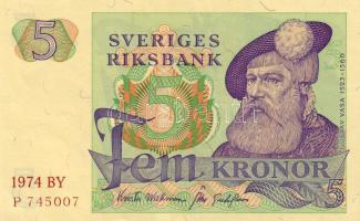 Svédország 1974. 5Kr T:I