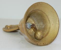 Réz csengő angyal formájú fogantyúval /
Copper bell 12cm
