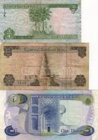 Irak 1973. 1/4D, 1/2D, 1D T:I,II/III