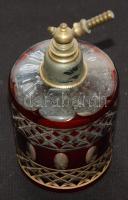 Kristály parfümös üveg /
Crystal parfume bottle 10cm