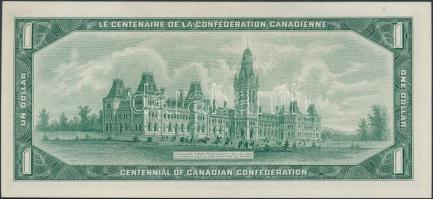 Kanada 1967. 1$ "Centennial" emlékkiadás T:I-
Canada 1967. 1 Dollar "Centennial"...