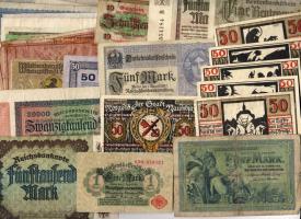 D.Reich 1904-1926. 66db bankjegy, kevés duplával, benne jobbakkal T:II,III,IV