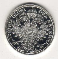 Ausztria "Erzsébet királynő" ezüst emlékérem 14,82g T:PP