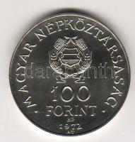 1972. "Budapest" 100Ft ezüst T:BU