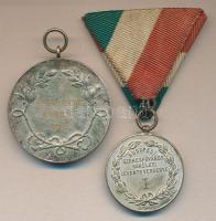 ~1930. "Budapest Székesfőváros Kerületi Leventeversenye I." díjérem szalaggal szign.: Gál ...