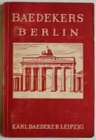 Baedekers Berlin: Berlin und Potsdam. Leipzig, Karl Baedeker, 1936, p205 / Berlin and Potsdam guide with maps from Baedeker