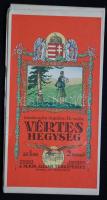 Vértes hegység. Kirándulók térképe 15. szám. Bp, é.n., Magyar Királyi Állami Térképészet