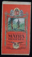 Mátra hegység. Kirándulók térképe 6/a szám. Bp, é.n., Magyar Királyi Állami Térképészet