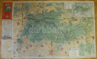 Mátra hegység. Kirándulók térképe 6/a szám. Bp, é.n., Magyar Királyi Állami Térképészet