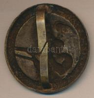 Sződy Szilárd (1878-1939) ~1935. Levente lövész jelvény (d=48mm) T:2