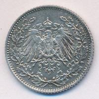 Német Birodalom/Császárság 1916E 1/2M Ag T:2+
German Empire 1916E 1/2 Mark Ag C:XF+