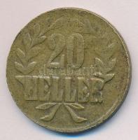 Német Kelet-Afrika 1916T 20h Br T:3 German East Africa 1916T 20 Heller Br C:F