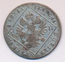 Ausztria/magyar verdejel 1802B 7Kr Ag I.Ferenc T:3-