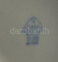 cca 1910 jelzett Zsolnay porcelán patikaedény javított sérüléssel /
Zsolnay chinaware apothecary jar...