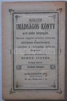 Mákzór Imádságos könyv az év minden ünnepnapjára. 5. kötet. Szukoth ünnepre, Schlesinger József kiad...