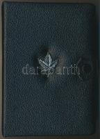 Kanada 1984. 1c-1$ 6klf db + 1$ Ag "Toronto", exkluzív szettben T:PP Díszdobozban, tanúsít...