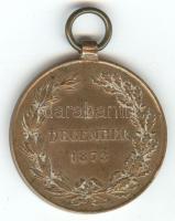 1873. December 2. "Hadiérem" I.Ferenc József Br katonai érdemérem szalag nélkül T:2- 1873. December 2. Franz Joseph Military Medal Br without ribbon C:VF