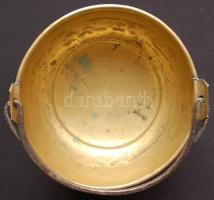 Nagy rézedény füllel /
Copper pot d: 26cm