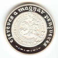 2001. 3000Ft Ag "Ezeréves a magyar pénzverés" T:PP Csak 5000db!