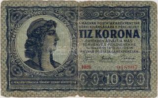 1919. 10K "Frigiai sapka" T:III/IV