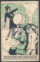 Praterfest, Wiener Theater, artist signed (EK)